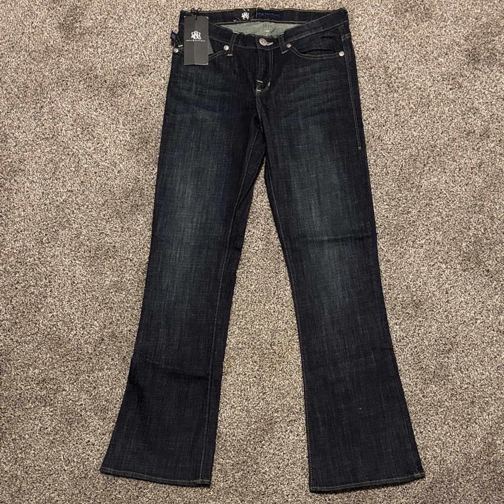 NWT Rock & Republic Size 10 Women’s Kasandra Dark Stretch Denim Bootcut Jeans